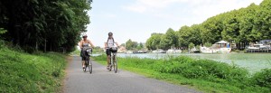 Canal path along the Marne