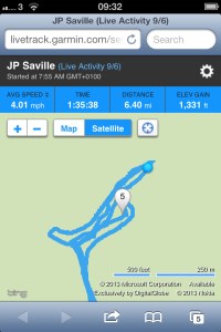 Livetracker map 090613