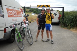 Jon & Simon in good spirits at Shoreham