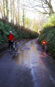 Puncture stop - not a bit of mud anywhere