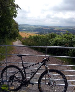 Amberly Mount in the distance