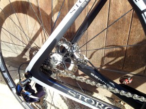 Rear brake 12mm 142 axle