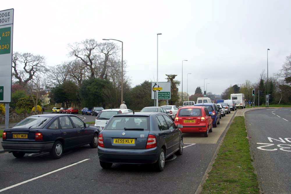 Grove Lodge roundabout